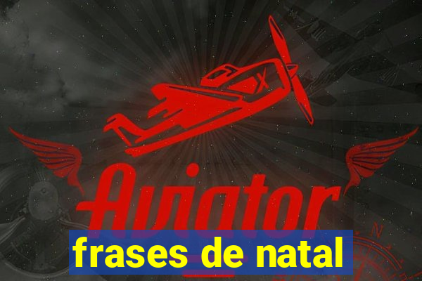 frases de natal